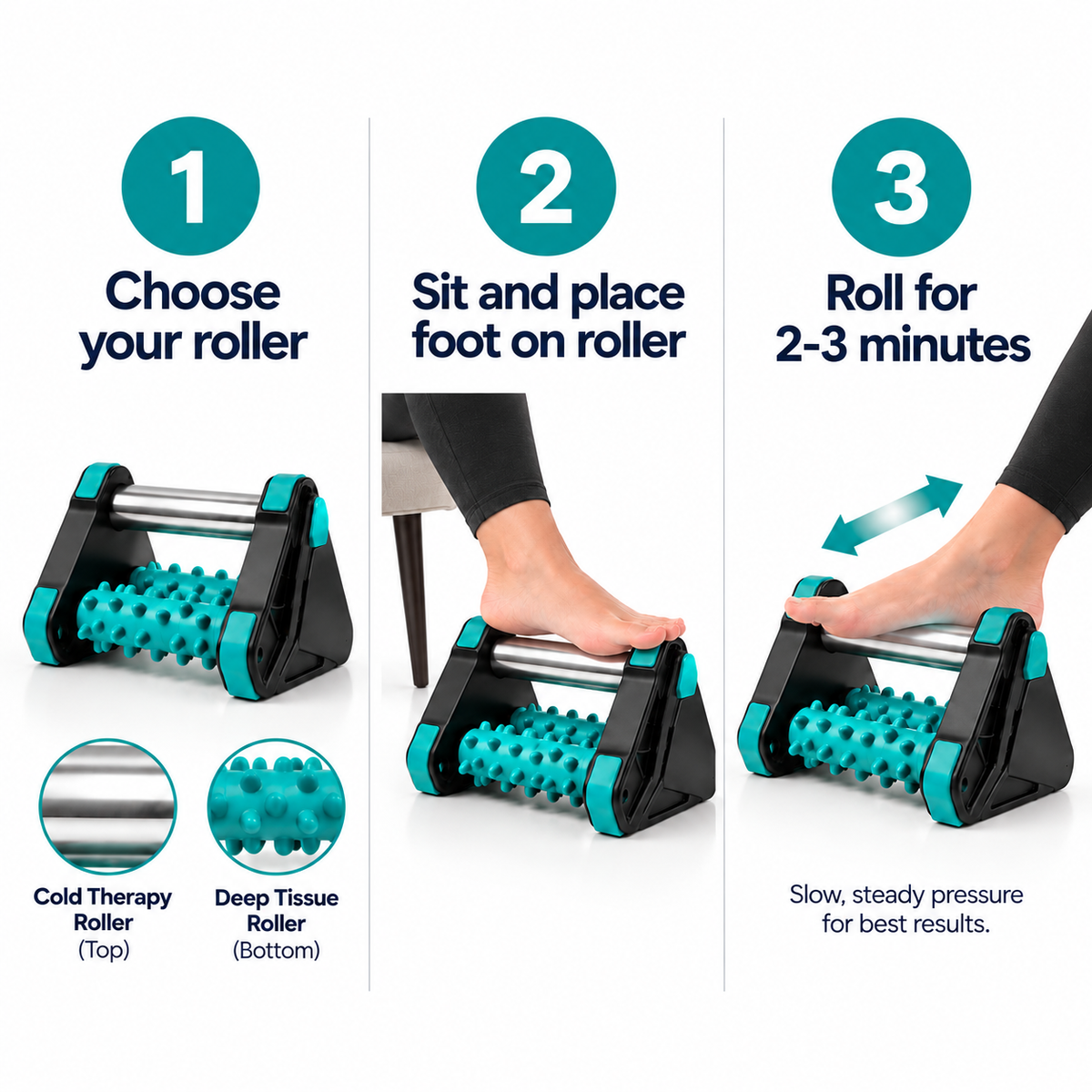 HAVN 3 in 1 Foot Roller