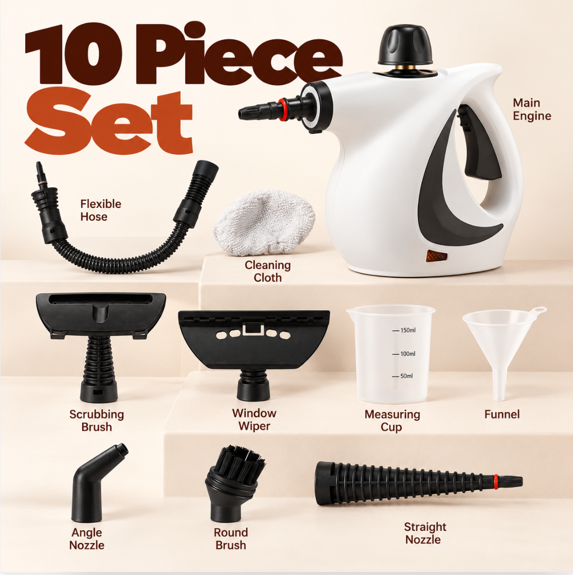 Handheld High-Pressure Steam Cleaner